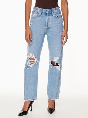 Agolde 90s Jeans Size 28 Denim Aritzia Festival Coastal